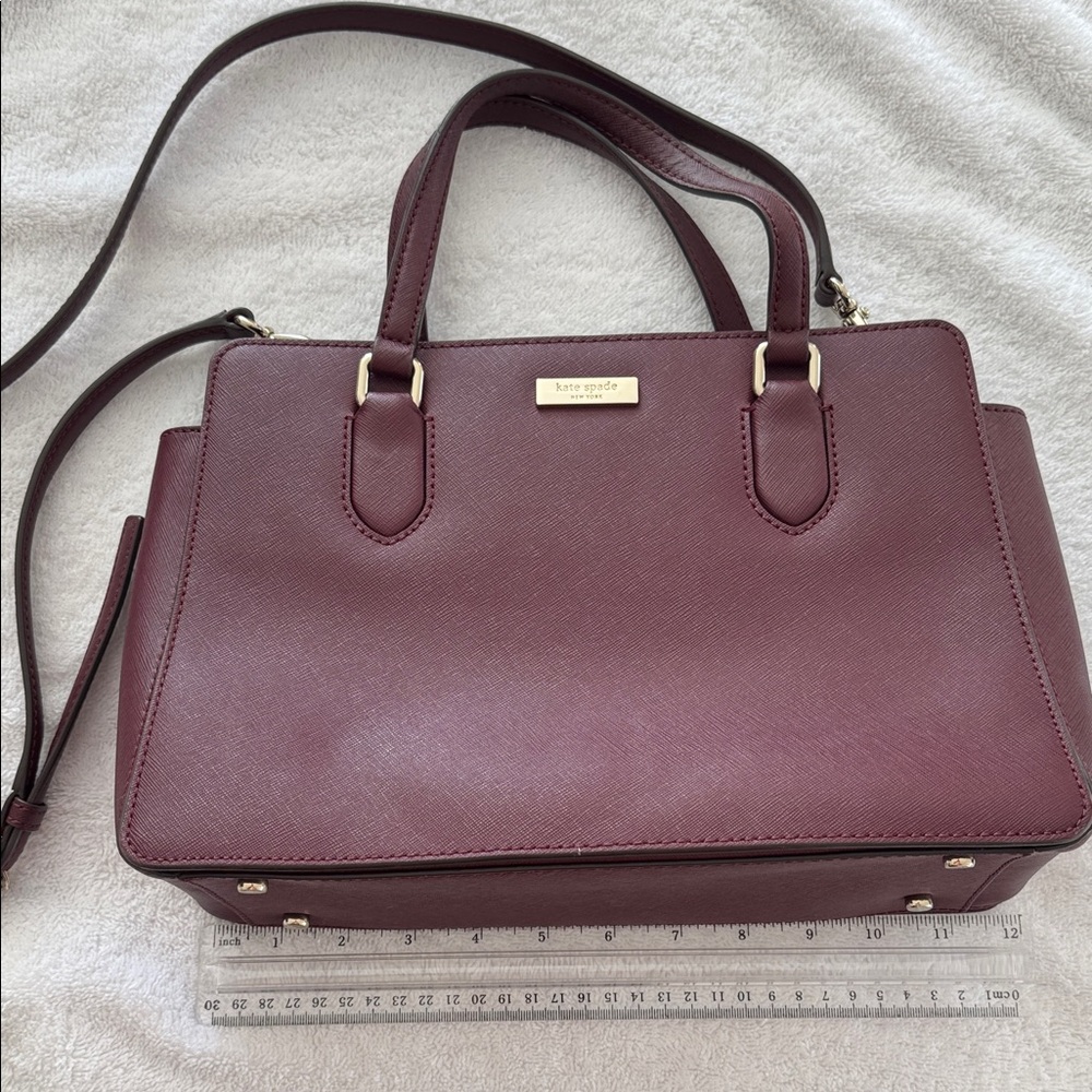 Kate Spade Plum Satchel Bag